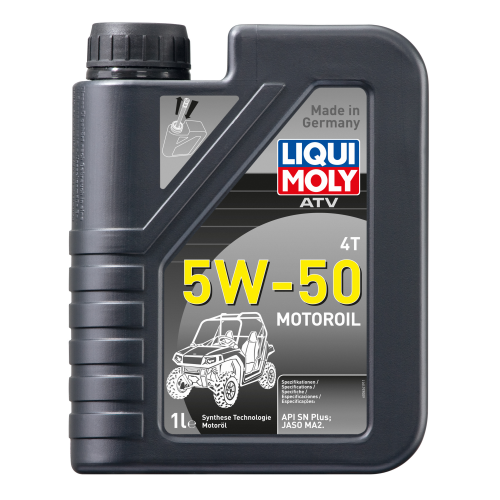 НС-синтетическое моторное масло для 4-тактных мотоциклов ATV 4T Motoroil 5W-50 - 1 л