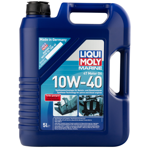 НС-синтетическое моторное масло для лодок Marine 4T Motor Oil 10W-40 - 5 л